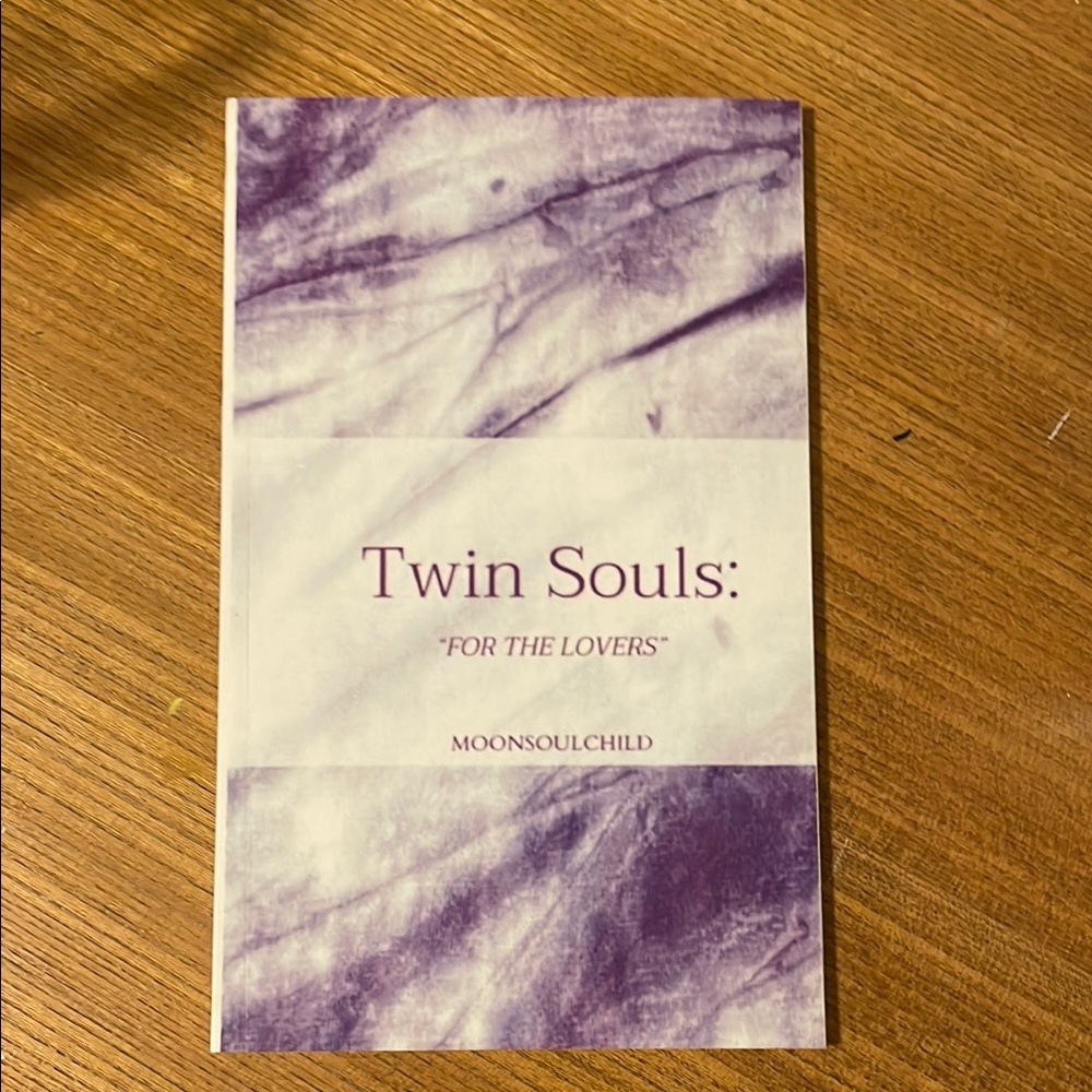 Twin Souls Book by Moonsoulchild